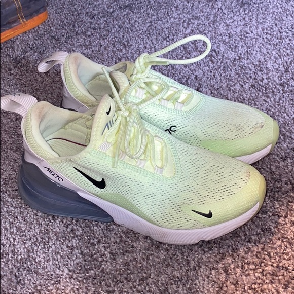 nike 270 neon yellow